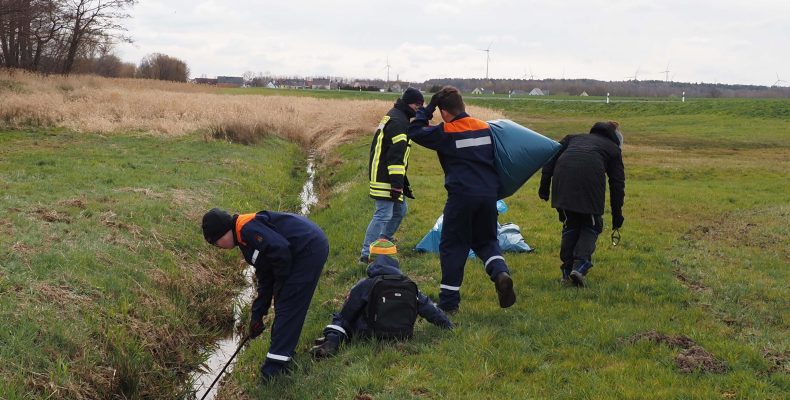 Müllsammeln in Nebelschütz