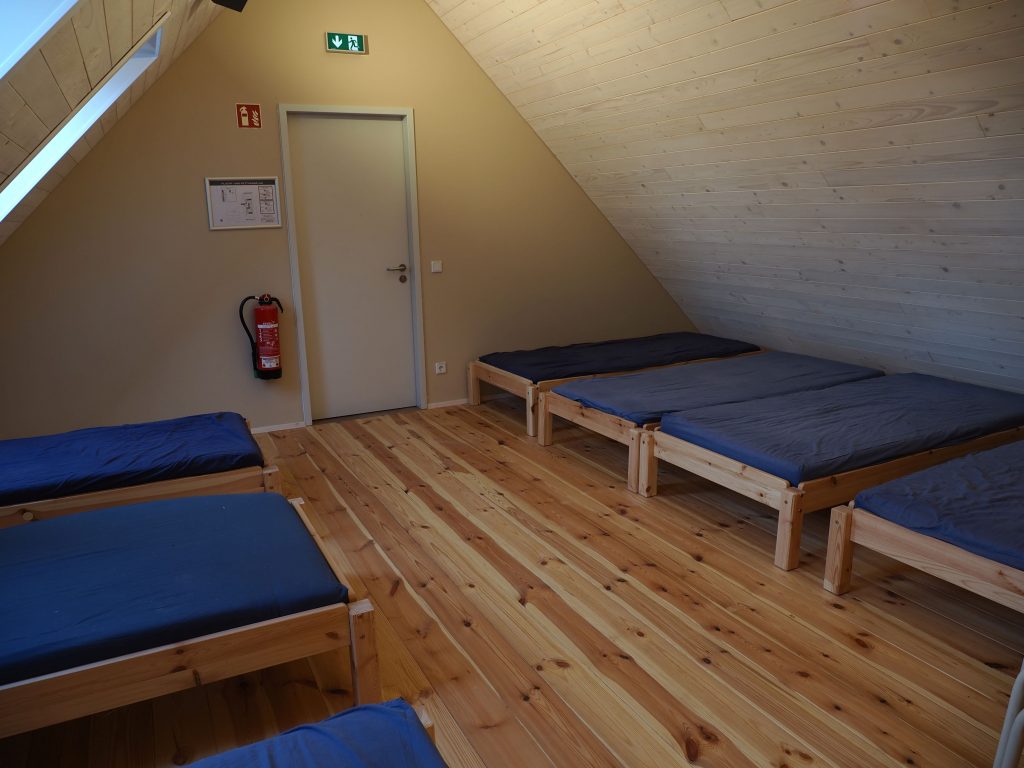 Schlafsaal im Seminarhaus